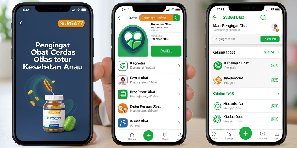 Antarmuka pengguna SURGA77 yang mudah digunakan dan informatif.